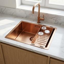 copper-kitchen-sink-with-drying-rack